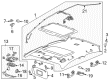Chevy Sun Visor Diagram - 42478249