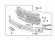 Chevy Silverado 1500 LTD Grille Diagram - 84511036