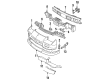 Chevy Camaro Air Deflector Diagram - 14083929
