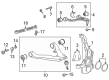 Chevy Silverado 1500 LTD Control Arm Diagram - 85662940