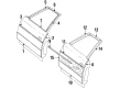 Buick Electra Door Moldings Diagram - 20206712