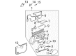Pontiac Mirror Cover Diagram - 22638879