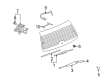 Chevy Captiva Sport Wiper Blade Diagram - 96624648