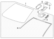 Chevy Sonic Windshield Diagram - 95393515
