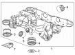 Chevy Blazer EV Axle Beam Mount Diagram - 84734656