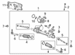 Chevy Equinox Rack And Pinion Diagram - 85169183