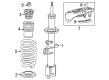 Chevy Blazer EV Strut Housing Diagram - 85750948