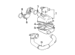 Pontiac Vibe Coolant Temperature Sensor Diagram - 94853124