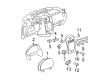 Chevy HHR Windshield Wiper Switch Diagram - 22724902