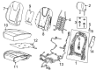 Buick Encore GX Seat Covers Diagram - 42836707