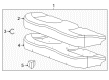 Buick Regal Seat Covers Diagram - 22781654