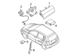 Chevy Aveo Clock Spring Diagram - 96486299