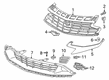 Chevy Camaro Air Deflector Diagram - 84215539