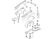 Cadillac Seville Wheelhouse Diagram - 3524723