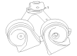 Chevy Silverado EV Horn Diagram - 85527077