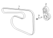 Chevy V-Belt Diagram - 12658091