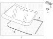 Chevy Camaro Windshield Diagram - 84547513