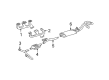 Chevy K1500 Suburban Exhaust Pipe Diagram - 15733231