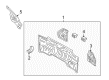 Pontiac Vibe Floor Pan Diagram - 19183930