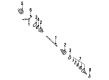 Cadillac DeVille Drive Shaft Diagram - 26061010