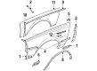 Chevy Impala Fender Diagram - 12396624