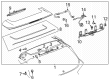 Buick Encore GX Spoiler Diagram - 42769223
