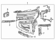 Chevy Suburban Headlight Diagram - 85788478