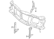 Chevy Tracker Radiator Support Diagram - 30024120