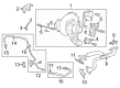 Chevy Silverado 1500 LTD Coolant Pipe Diagram - 12696273