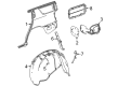 Cadillac Fuel Filler Housing Diagram - 85513954