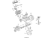 Chevy Caprice Crankshaft Thrust Washer Diagram - 10120991