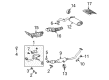 Pontiac Vibe Exhaust Flange Gasket Diagram - 19184263