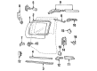Chevy Lumina APV Door Lock Cylinder Diagram - 12506207
