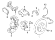 Chevy Malibu Brake Pads Diagram - 85127895