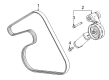 Chevy V-Belt Diagram - 55595700