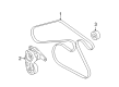 Chevy Malibu V-Belt Diagram - 12594450