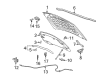 Cadillac SRX Hood Diagram - 89023030