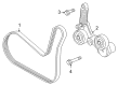 Chevy Malibu V-Belt Diagram - 12629347
