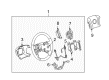 Buick Lucerne Steering Wheel Diagram - 15846423