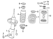 Chevy Impala Coil Spring Insulator Diagram - 22871864
