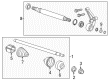 Chevy Axle Shaft Diagram - 22868218