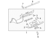 Chevy Suburban 1500 Glove Box Diagram - 15216570