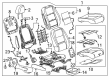 Chevy Trax Seat Covers Diagram - 95259592