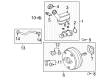 Saturn Brake Booster Vacuum Hose Diagram - 15115078
