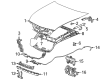 Cadillac ESCALADE IQ Hood Diagram - 85090184