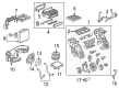 Chevy Volt Evaporator Diagram - 84096254