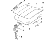 Buick Somerset Hood Diagram - 22548300