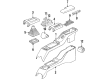 Chevy Corsica Shift Linkage Boot Diagram - 14087157