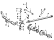Chevy R1500 Suburban Leaf Spring Shackle Diagram - 84232565