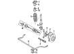 Chevy Sprint Sway Bar Link Bushing Diagram - 96052219